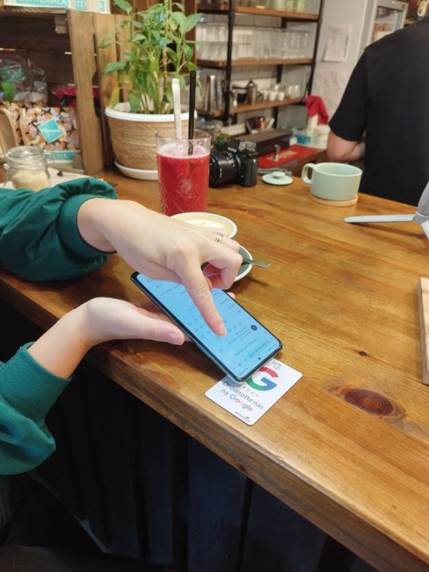 Sada tří Google NFC karet